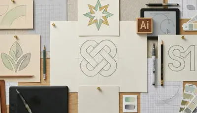 تصميم شعار عصري لعلامة حجاب ليلي