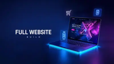 تصميم صفحة هبوط احترافية landing page