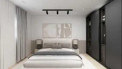 تصميم غرفة فندقية