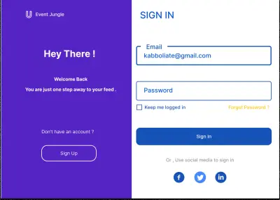 تصميم واجهة المستخدم (UI) لصفحة الويب
