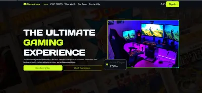 موقع ألعاب (Games Website)