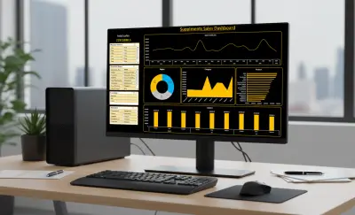 لوحة تحكم تفاعلية (Interactive Dashboard)