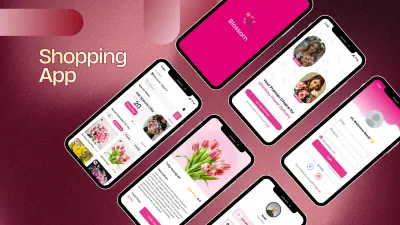 صورة العمل Blossom – Flower Shop UI/UX Design