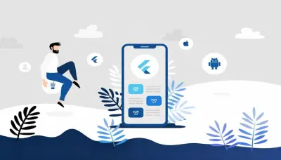 تصميم وتطوير تطبيق Flutter متجاوب لأندرويد وiOS
