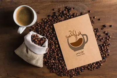 تصميم شعارات احترافية للمقاهي والمشاريع الصغيرة بأسلوب مميز ودافئ