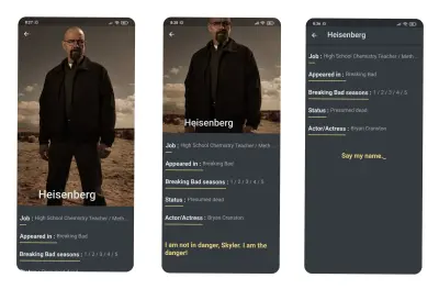 تطبيق Breaking Bad Cast
