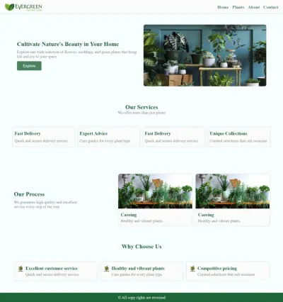 تصميم واجهة متجر إلكتروني للمنتجات الزراعية (HTML & CSS)