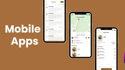 تصميم واجهة مستخدم احترافيه عن مطعم