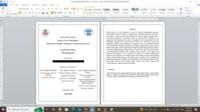 ادخال البيانات على الوررد والاكسيل وعمل عروض تقديمية على Power point بأحترافية