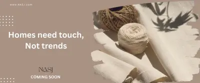 تصميم الهوية البصرية للحملات البريدية | براند " نسج" للأعمال اليدوية