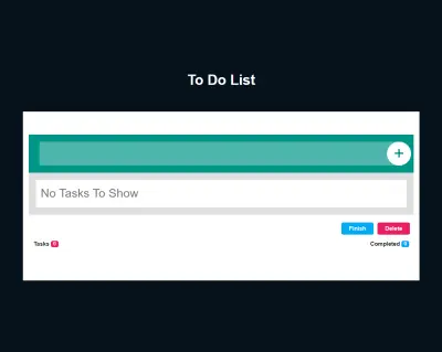 بناء تطبيق To-Do احترافي مع ميزة الحفظ الذكي باستخدام JavaScript