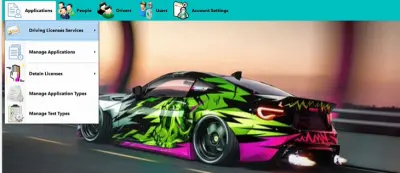 Driving License Management System (DVLD)