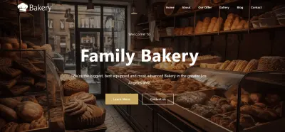 صورة العمل تطوير مواقع ويب احترافية باستخدام HTML, CSS, JavaScript & Bootstrap.