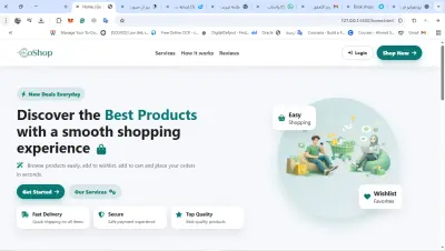 نظام متجر إلكتروني متكامل مع بوابة دفع ولوحة تحكم