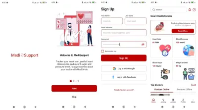 تطبيق الداعم الطبي - نظام داعم طبي متكامل