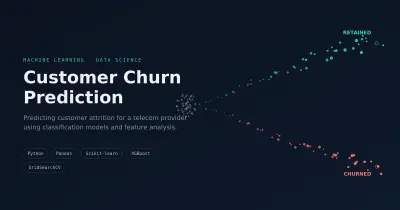 بناء نموذج تنبؤ بانسحاب العملاء (Customer Churn Prediction) باستخدام Machine Learning