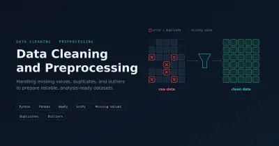 تنظيف ومعالحة البيانات باستخدام Python