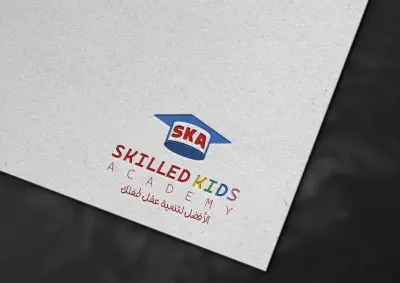 تصميم شعار لأكاديمية تعليم اطفال | SKA academy