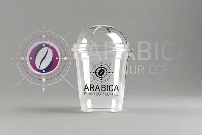 logo design | ARABICA coffee shop