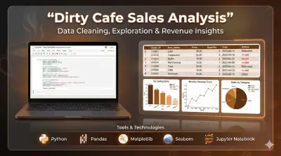 تحليل شامل لبيانات مبيعات مقهى Data Analsys
