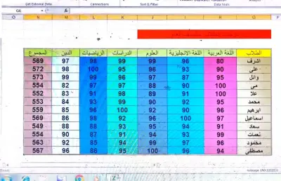 تصميم جداول اكسل بشكل خرافى