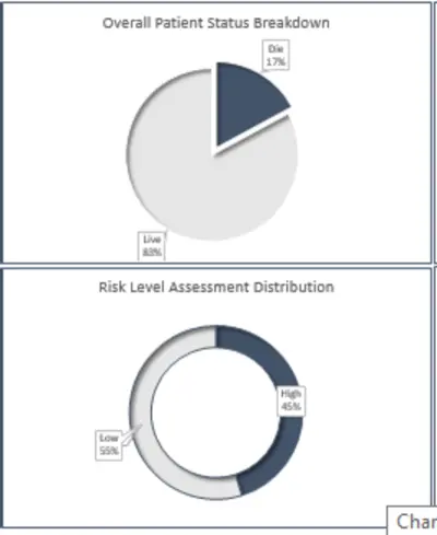 تصميم وتنفيذ لوحة مؤشرات (Dashboard) تفاعلية