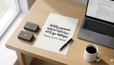 تصميم سيرة ذاتية (CV) احترافية متوافقة مع أنظمة الـ ATS.