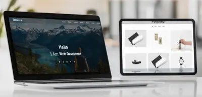 انشاء موقع تعريفي كريتيف لجذب الانظار