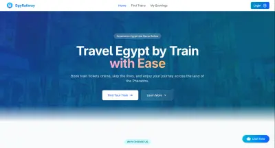 Egy-Railway تطبيق حجز تذاكر قطارات