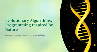 تصميم عرض تقديمي  PowerPoint احترافي وجذاب عن الخوارزمية تطورية