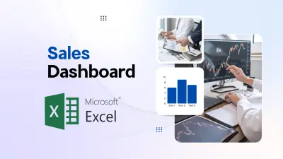 تصميم Dashboard باستخدام Excel   لتحليل للمبيعات والأرباح