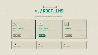 Root_LMS (Learning Management System)