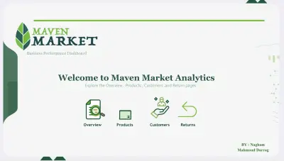 تحليل بيانات Maven Market باستخدام Power BI