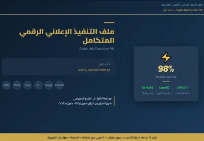 من 12 Lead إلى 67 Lead بنفس الميزانية $2,100