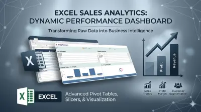 نظام تحليل أداء المبيعات الشامل باستخدام Microsoft Excel