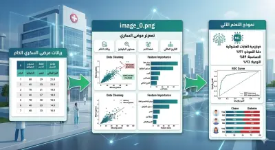 تحليل بيانات مرضى السكري وبناء نموذج تنبؤ باستخدام Machine Learning