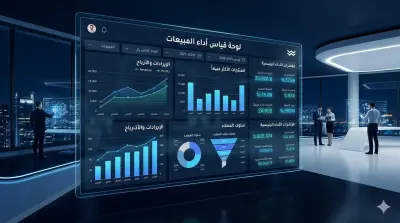 لوحة معلومات تفاعلية لتحليل المبيعات واتخاذ القرار