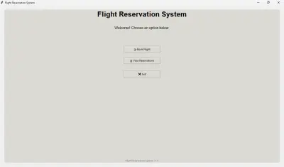 نظام حجز تذاكر الطيران