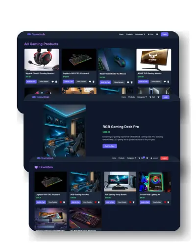 Gaming Store (متجر الكتروني)
