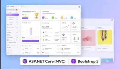 تطوير لوحة تحكم احترافية باستخدام ASP.NET Core Web API