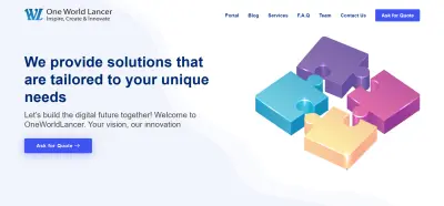 OneWorldLancer – تطوير مواقع وتطبيقات ويب احترافية للشركات باستخدام .NET