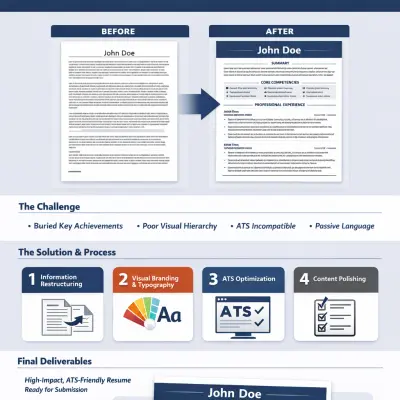 Modern ATS-Friendly Resume & CV Formatting