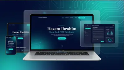 صورة العمل نموذج معرض أعمال (Portfolio) احترافي متكامل مع لوحة تحكم ذكية | Creative Portfolio Solution