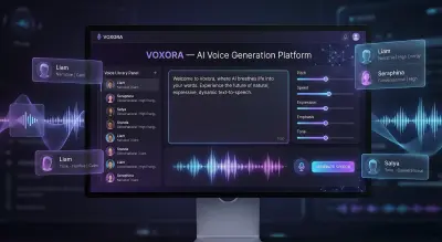 منصة ذكاء اصطناعي لتحويل النص إلى صوت واستنساخ الأصوات (AI Voice Generation Platform)