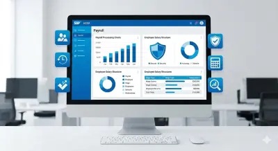 تصميم وإعداد نظام رواتب (Payroll) احترافي باستخدام مهارات SAP HCM