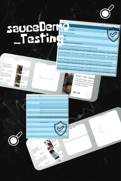 اختبار للمواقع, يشتمل على حالات اختبار (Test Cases) و تقارير أعطال (Bug Reports)