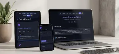 أنشئ معرض أعمالك الإلكتروني Portfolio بتصميم متجاوب وأنيق