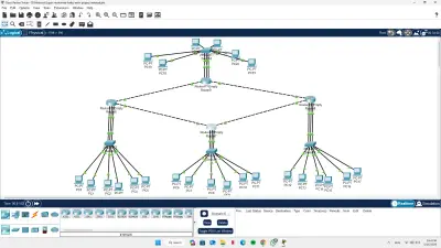 مشروع احترافي علي packet tracer