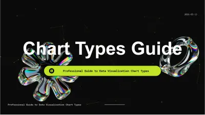 دليل أنواع الرسوم البيانية (Chart Types Guide) – عرض تقديمي احترافي