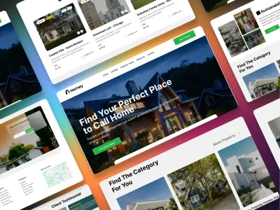 سأصمم Landing Page احترافية عالية التحويل UI UX تزيد المبيعات